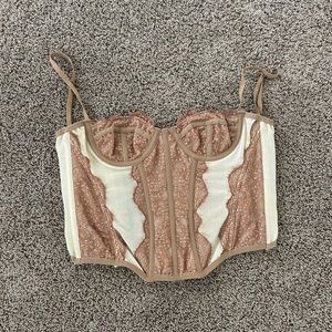 Urban Outfitters out from under modern love corset top